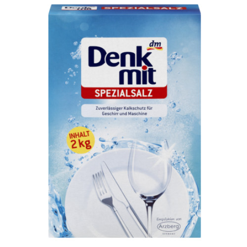 Сіль для посудомийної машини Denkmit 2кг Сіль для посудомийної машини Denkmit 2кг