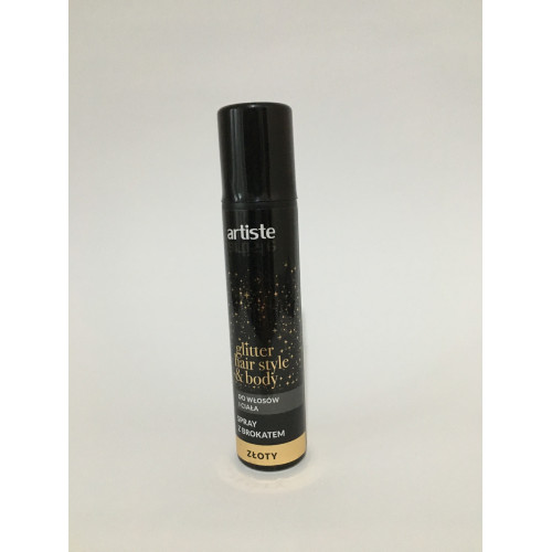 Спрей для волосся і тіла з золотим блиском Artiste 75мл Спрей для волосся і тіла з золотим блиском Artiste 75мл